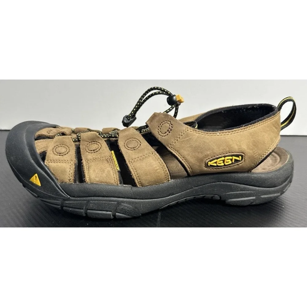 Keen Sandals Bison Leather Waterproof Hiking Fisherman Men's 13